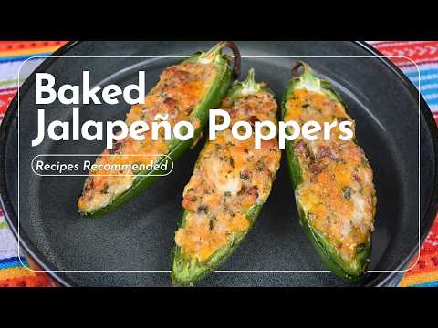 The BEST Baked Jalapeño Poppers | Recipes Recommended