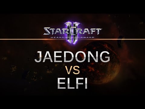 Starcraft II -- HOTS --  Game 3 Jaedong (Z) v  elfi (P) on Echo LE
