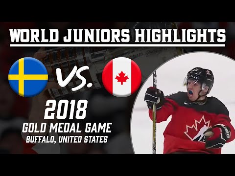 Sweden vs. Canada | 2018 WJC Gold Medal Game | Extended Highlights