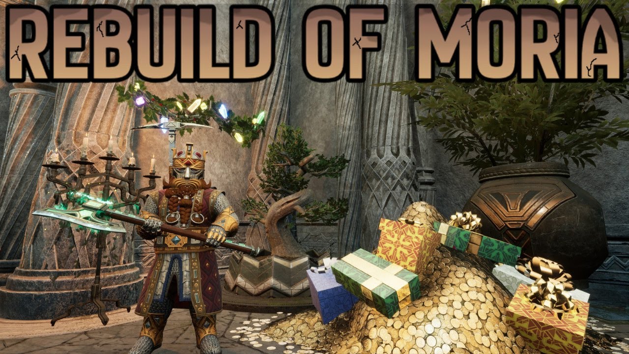 I Turned Narvi's SECRET ROOM into a Festive Party Stop! - The Rebuild of Moria