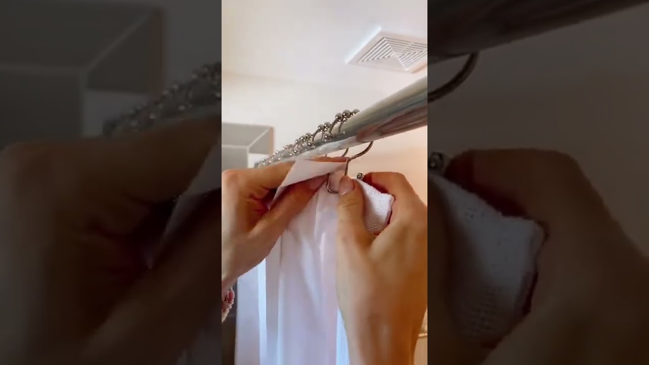 Watch video Shower Curtain Genius Gadgets ๐ฅ Shower Curtain Rings Metal Double Glide Rollers ! Now Shower Curtain Genius Gadgets ๐ฅ Shower Curtain Rings Metal Double Glide Rollers !