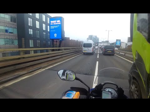 Single Track London: Black Label Society & The Temptations - Suicide Confusion - M4 Lanesplitting