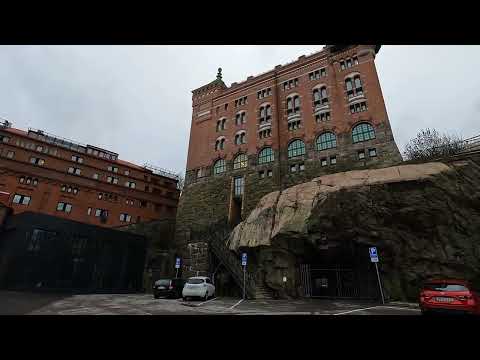 Sweden Gothenburg Walk from Mariagatan to Sjömagasinet 4k se