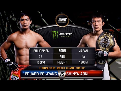 Eduard Folayang vs Shinya Aoki full fight