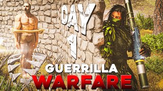 I Used Guerrilla Warfare Day 1 On ARK PvP…