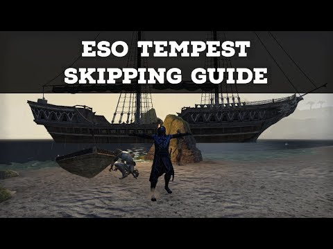 ESO dungeon skipping / speed guide - Tempest Island