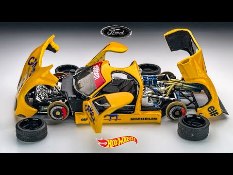 Ford GT40 race car Hot Wheels Custom