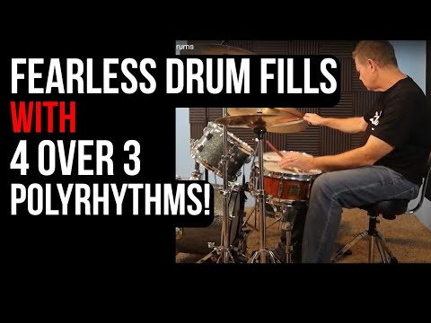 Unlock Fearless Drum Fills With 4 Over 3 Polyrhythms!😀