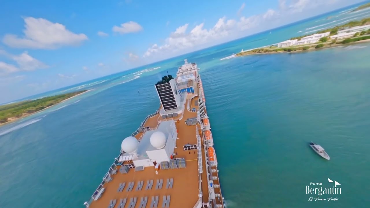 Imagen de la hermosa costa de Punta Bergantín