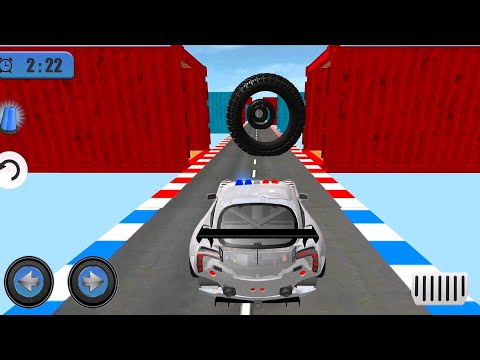 Police Car Driving Extreme Stunts - #5 Android GamePlay On PC