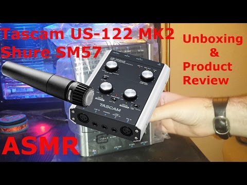 TASCAM US-122 MKII USB Audio Interface 2010s - Black Bild 4