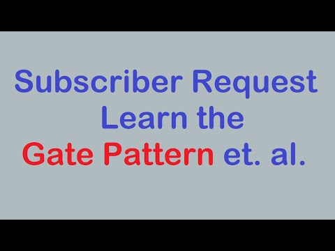 Sudoku Primer 259 - the Gate Pattern (Subscriber Request)