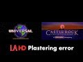 Universal Castle Rock Entertainment Plastering Error