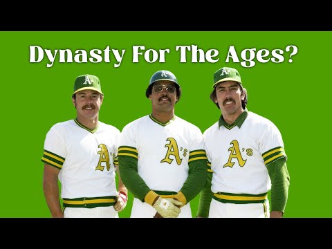 Were the Swinging A's the best Dynasty of the last 50 Years?