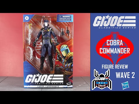 GI JOE Classified Series 06 COBRA COMMANDER Wave 2 Figure Review