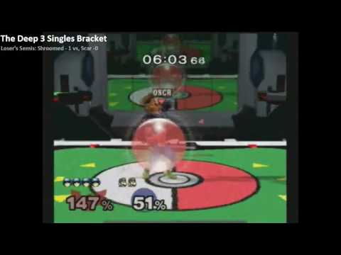 The Deep 3 SSBM - Losers Semis - Scar (C. Falcon) vs. Shroomed (Doctor Mario)