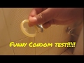 Crazy Condom test!! funny prank video!! condom life hack! (only for experiment)