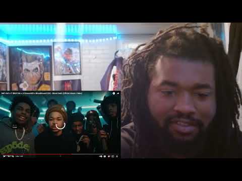 Rell Vert x T Slick166 x Lil Scoom89 x Bloodhound Q50 - Blood Bath (Official Music Video) REACTION!!