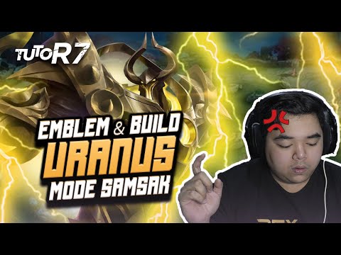 TUTORIAL TEMBOK BERJALAN TERLENGKAP !! URANUS EMBLEM & BUILD SAMSAK !! MUSUH AUTO KESEL !! #TUTOR7