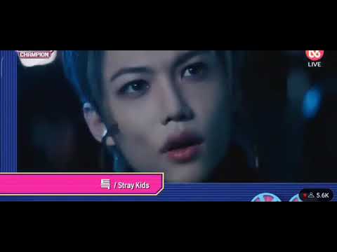 Show Champion Stray Kids took 1st place with the song S-Class in today's edition of Show Champion