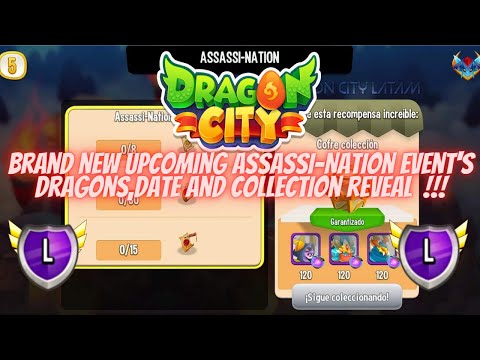Brand new upcoming Assassi Nation Event's dragons,date and collection reveal 🤩