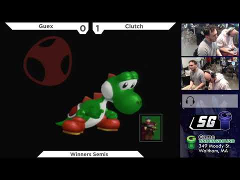 SG 22.4 SSBM - Guex (Yoshi) vs. Clutch (Marth) - Melee WSF