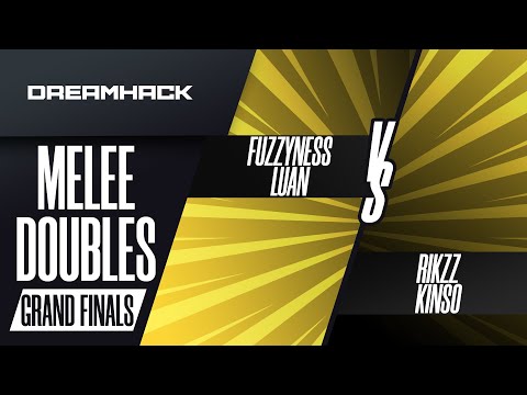 Fuzzyness/Luan vs Rikzz/Kins0 - Melee Doubles Grand Finals - DreamHack Rotterdam