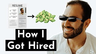 My $100,000+ Data Science Resume (what got me hired)