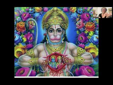 Hanuman Reveals Sita/Ram in his heart told by Brenda McMorrow