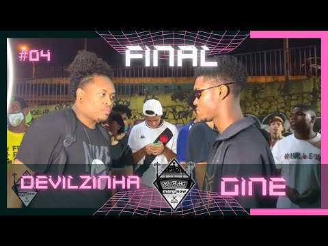 (PEGA'ISSO🤯) DEVILZINHA X GINE - FINAL - BATALHA MARGINOW - EDIÇÃO #04 - BATE E VOLTA