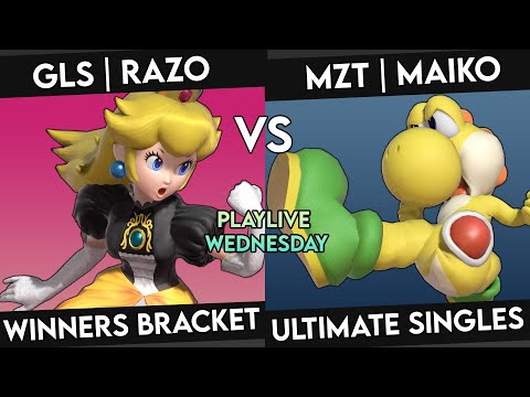 BNB Playlive Wednesday 1 - GLS | Razo (Peach) VS MZT | Maiko (Yoshi) Winners Round 2