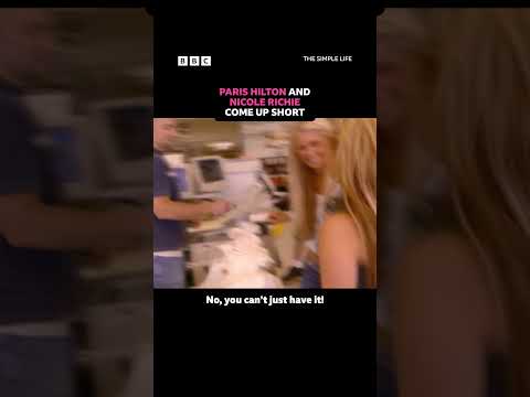 Paris Hilton and Nicole Richie can't afford their shopping - BBC