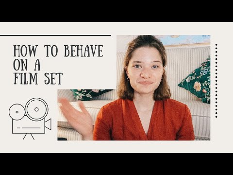 SET ETIQUETTE | HOW TO BEHAVE ON A FILM SET | LIFE as an ACTOR | Imogendsc