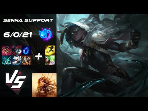 SUPPORT Senna vs Leona - EU Grandmaster Patch 14.20