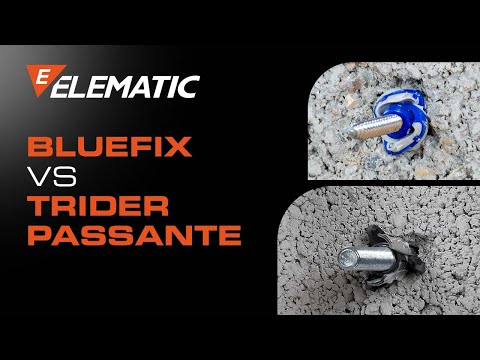 Tasselli per carichi leggeri e pesanti: BlueFix e Trider