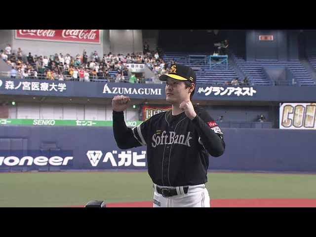 ホークス・有原航平投手ヒーローインタビュー 9月13日 オリックス・バファローズ 対 福岡ソフトバンクホークス