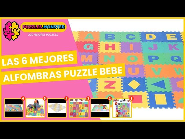 Vídeo relacionado con Alfombra Puzzle Bebé 120x120 cm, 16 Piezas de Espuma EVA | Tapete de Juego Educativo con Animales, Antideslizante e Impermeable | Segura, No Tóxica para Bebés Desde 10 Meses | para Guardería y Hogar
