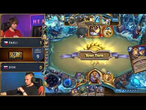 HCT Dreamhack Winter: Faeli vs Don - Hearthstone Sweden Grand Prix 2018 | Day 2 Swiss Stage Round 9