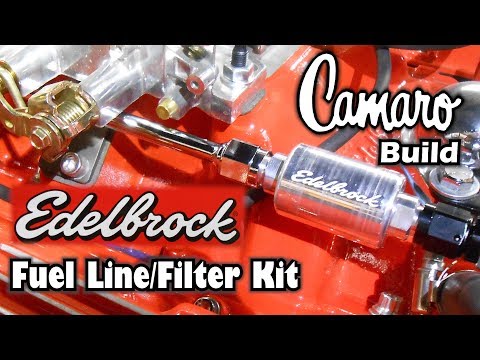 70 Camaro SS Project | Edelbrock Fuel Line Kit