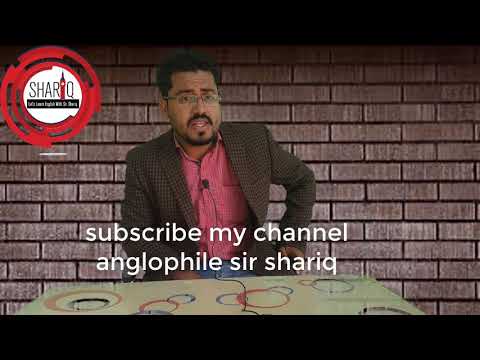 Idioms For Play| SHARIQ KHAN | Sir Shariq | Anglophile | English | Urdu | Hindi