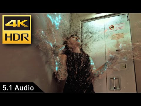 4K HDR • Lucy Disintegrates • Lucy (2014)