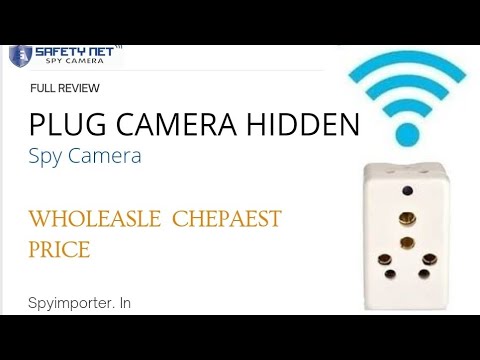Safetynet New Version Mini Wifi Hidden Cameras In 3 Pin Multi Plug 6/16a Spy Cameras