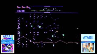 Atari 5200 Defender Practice session