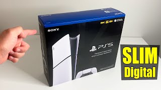 Sony PlayStation 5 Slim Digital Edition 1TB + DualSense Wireless Controller (1000042065) - відео 1