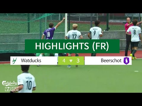 Highlights(FR) Men: Watducks 4 - 3 Beerschot