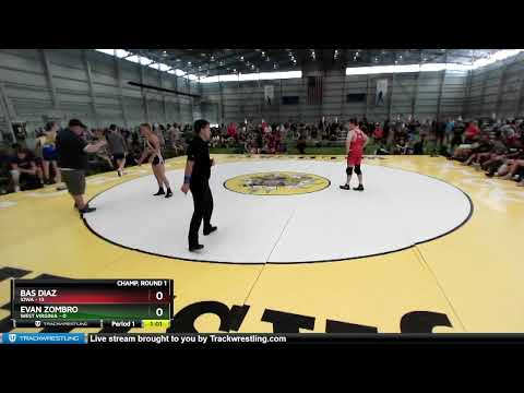 152 Lbs Round 1 (16 Team) - Bas Diaz, Iowa Vs Evan Zombro, West Virginia 5f1a