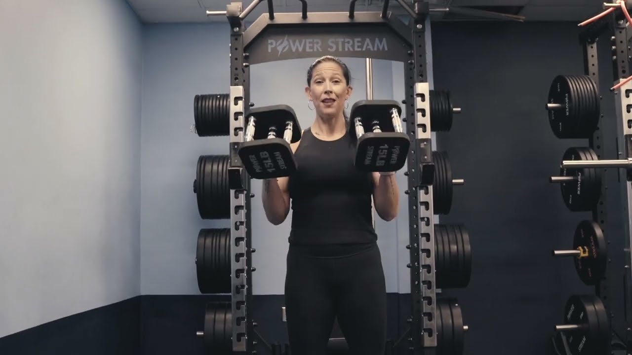 스퀘어 덤벨 컬