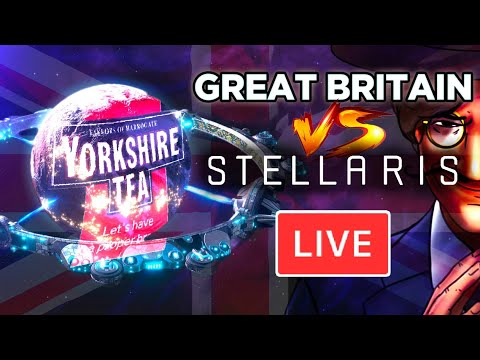Space Warcrime Simulator - British Empire In Stellaris Live! (WHAT COULD GO WRONG!??!)