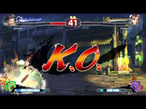 SSF4AE Ranked N.A. - gozuso (Makoto) VS crispe117 (Chun Li)