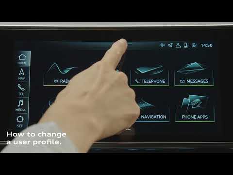 How to change a user profile | Audi Explanatory Video